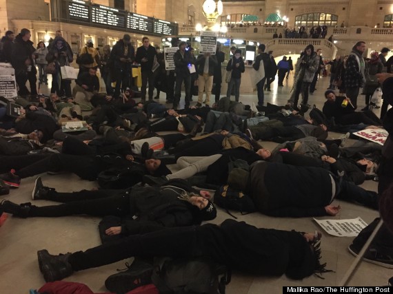 Protesters Turn Eric Garner’s Haunting Last Words Into Performance Art
