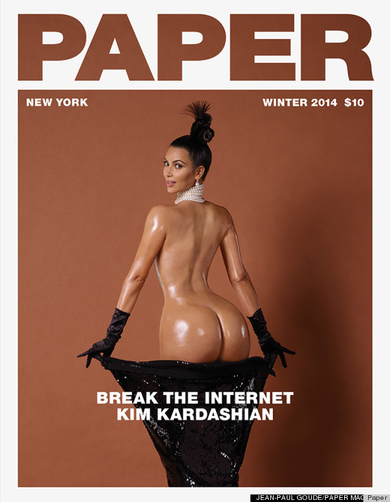 kim kardashian paper