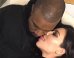 Kim Kardashian Licks Kanye West In Instagram Photo