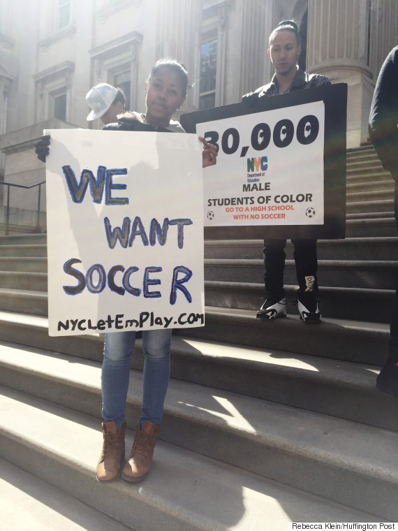 New York City Students Of Color Are Denied School Sports, Protestors Say