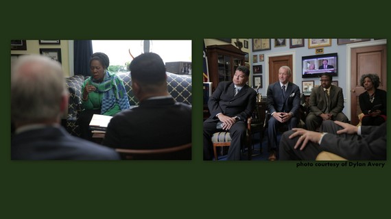 Retired Police Officers Meet Rep. Sheila Jackson Lee: Discussion on Building Trust, Reform and Accountability