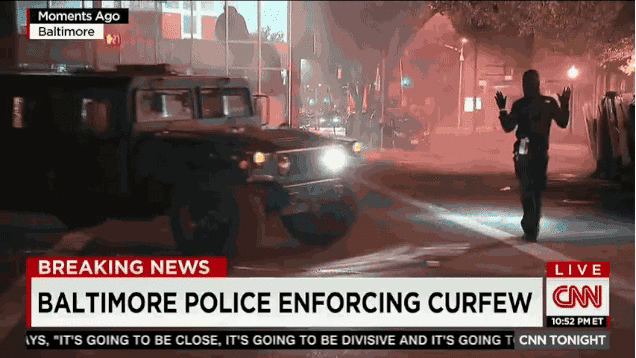 Dramatic Video Shows Protestor Joseph Kent’s Arrest For Breaking Baltimore Curfew