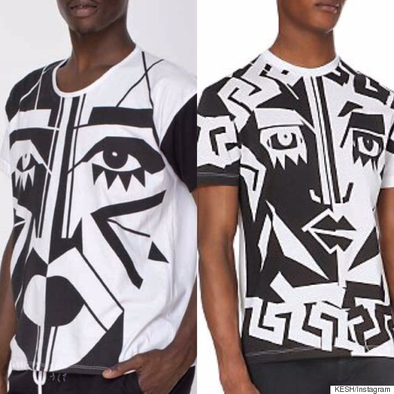 Versace ‘Rip-Off’ Of An American Apparel T-Shirt Sells For Hundreds Of Dollars