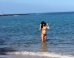 Pregnant Naya Rivera Hits The Beach In A Bikini