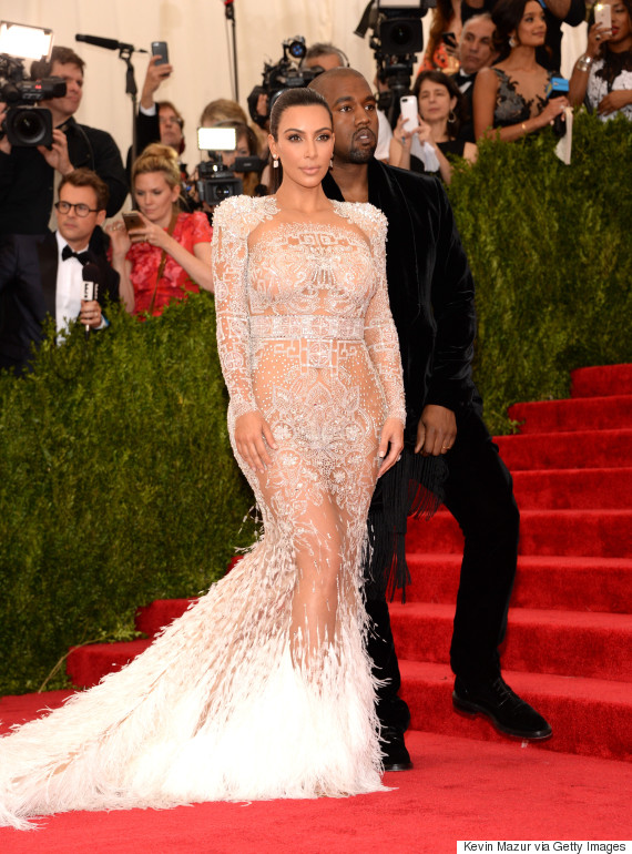 Kim Kardashian And Kanye West Take Over The Met Gala Red Carpet