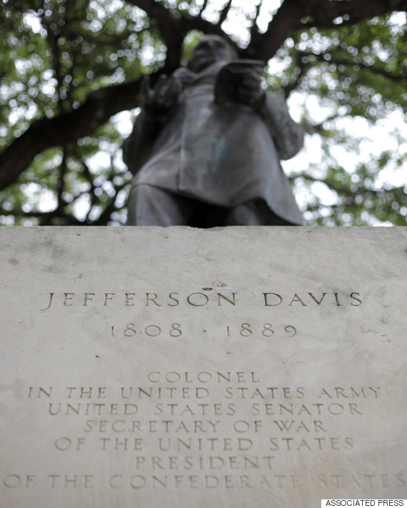 jefferson davis is seen on the university of texas