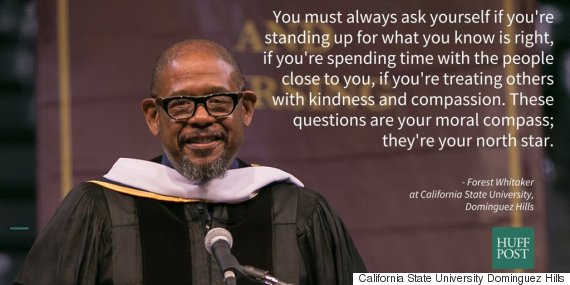 Forest Whitaker Tells Grads: ‘Life Is An Active, Not A Passive, Journey’