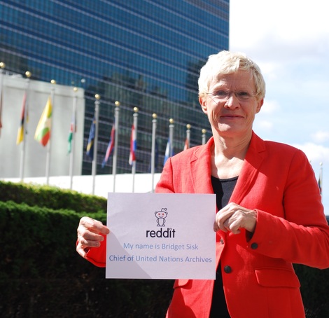 #UN70: My Stroll with Bridget Sisk, Chief, UN Archives and Records Management Section