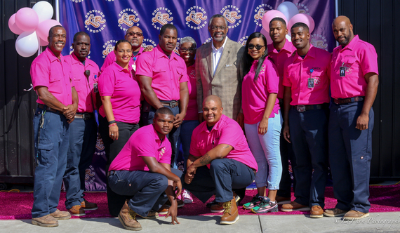 These Plumbers Are Sporting Pink For A Cause…