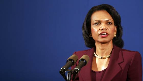 To The Left, To The Left! Condoleezza Rice Calls For Donald Trump To Drop Out Of Presidential Race