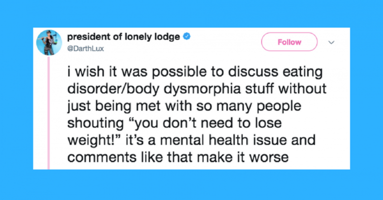 13 Tweets About Eating Disorders That Should Be Required Reading
