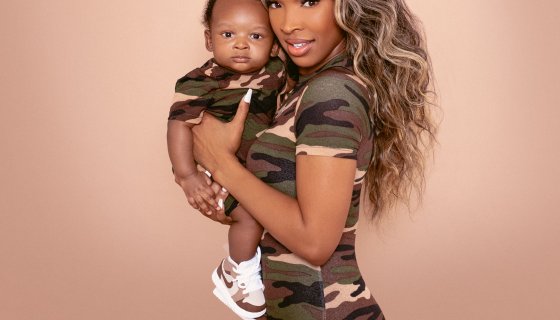 Malika Haqq Collaborates With Naked Wardrobe For A Mommy & Me Clothing Line