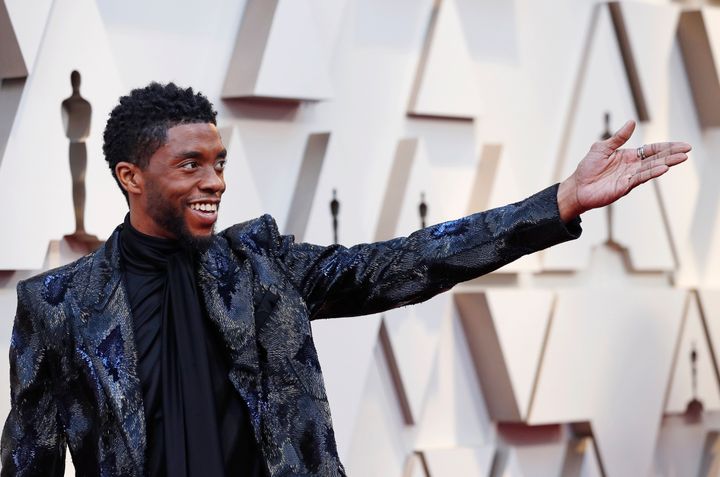 Boseman at the 2019 Oscars ceremony.